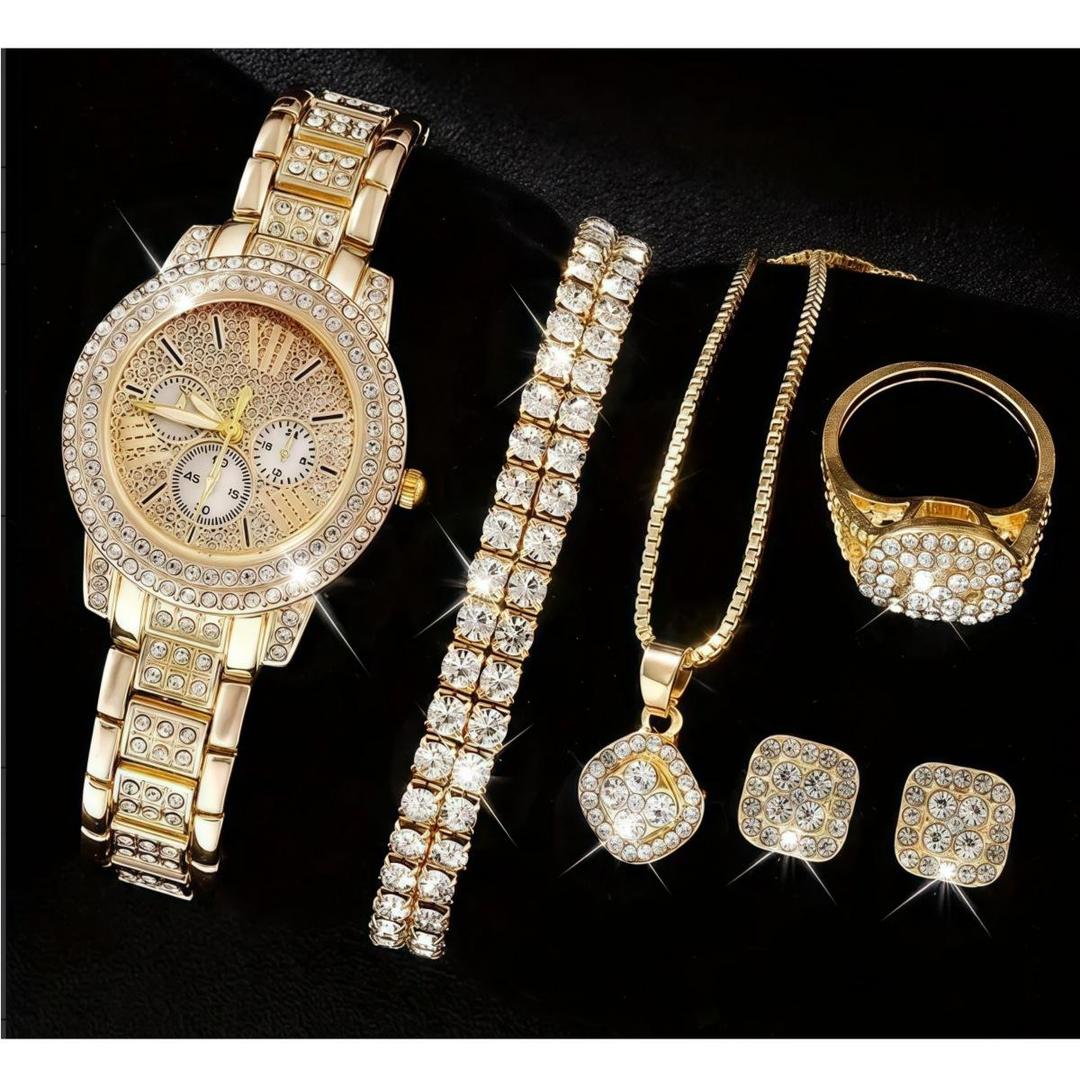 5-piece women's watch set