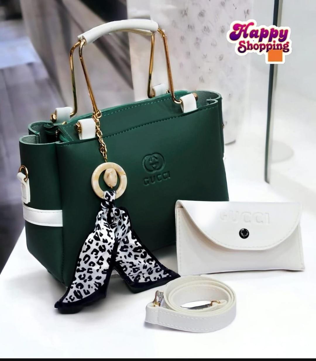 GIRLS Rexine  hand bag set