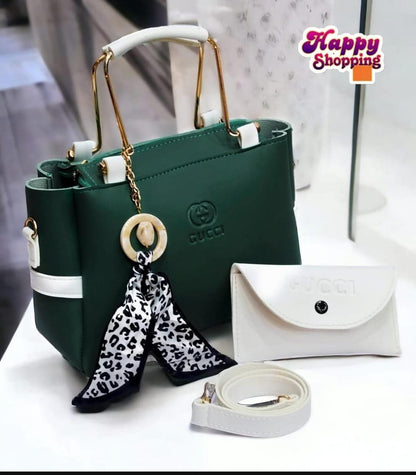 GIRLS Rexine  hand bag set